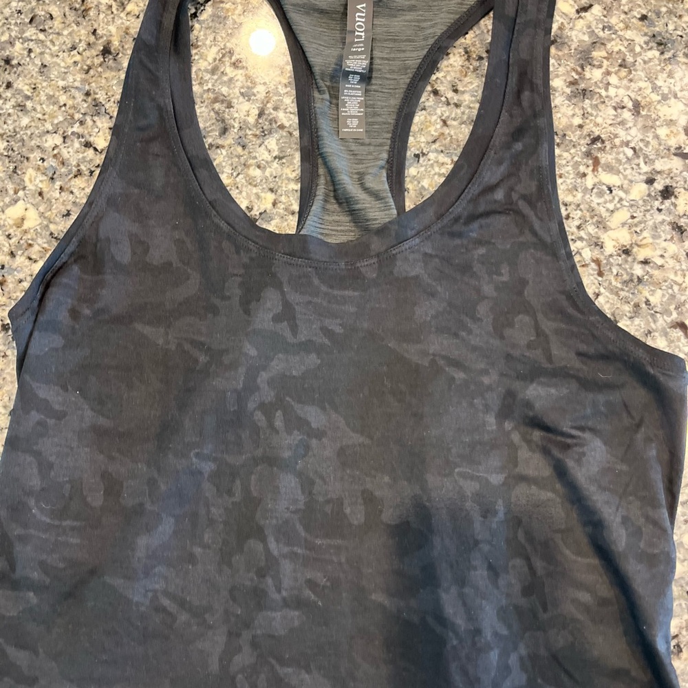 Vuori Black Camo Tank Top